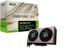 MSI GeForce RTX 5060 Ti 16G Inspire 2X OC 그래픽 카드 - NVIDIA GeForce RTX 5060 Ti GPU, 16GB GDDR7 128 비트 메모리, 28 Gbps, PCI Express Gen 5 x16 인터페이스, 2617 MHz, STORMFORCE 팬까지