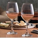 작풍 수정같은 명확한 310 ml 빨간 포도주 및 백색 포도주 유리는 부분, 선물, Wedding, Wedding, 2의 보조 세트를 위해 완전히 합니다