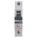 Panasonic UNO 6 Amp 단 하나 폴란드 C 곡선 MCB에 의하여 닻 | ISI는 단 하나 폴란드 6A 소형 차단기 (98001)를 표시했습니다