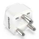 Destinio Universal Travel Converter Plug Type D | World to India Adapter | 미국 캐나다 영국 유럽 호주 중국 호환 | CE 인증, ROHS 준수 | 10A 250V 단일 소켓 (1 팩 포장)