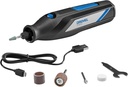 Dremel 7350-5 Cordless Rotary Tool Kit - Includes 4V Li-ion Battery and 5 Rotary Tool Accessories - Ideal for Light DIY Projects and Precision Work