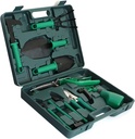 Gardening Tools Set, Stainless Steel Garden Tools Kit, Variety of Gardening Hand Tools for Planting Gardening, Garden Hand Tools with Carrying Case Gardening Gifts for Women(Green 10-Piece Set)