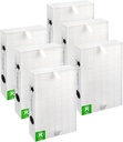 HPA 300 HEPA Filter Replacement-HPA300 HEPA Air Purifier Filter R Compatible For Honeywell Air Purifier HPA 300 HPA200 HPA090 Series- Replaces HRF-R3 HRF-R2 HRF-R1 6Pack by Blutoget