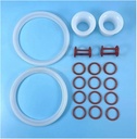 Spare Part Ice Cream Machine Seal Ring and Tube Components of Soft Serve Ice Cream Maker Fittings One Set, Compatible with BQL ﻿