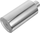 Cabilock Stainless Steel Flask for Whiskey and Spirits Portable Liquor Container for Outdoor Events Sleek Cylindrical Design for Camping and Hiking Enthusiasts