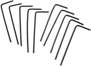 10pcs 0.035 Allen Wrench sets,0.035 inch Allen Wrench,0.035 Hex Key,0.035 Hex Wrench allen key Door Key L Shaped hex wrench set with Long Arm.Black (10pcs 0.035 Hex Key)