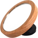 Espresso Lens Reflective Mirror Flow Rate Observation Wooden Base Magnetic Cafe Machine Tool Coffee Maker Accessories for Home Barista Cafe Bar