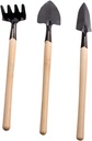 1set Mini Gardening Tools Mini Shovel Rake Spade for Boys and Girls Lightweight Ergonomic Design for Little Hands for Home Gardening Planting Activities