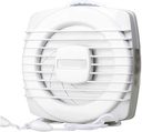 Cable Fan，6 Inch Exhaust Strong Reversible Airflow Wall Mounted Ventilation Fan for Vents