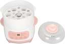 Atyhao 1L Electric Stew Pot, Prevent Dry Burning, Time Appointment with 24H Reservation, Ceramic Soup Pot for Home Kitchen (01)