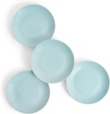 Royal Doulton Exclusively for Gordon Ramsay Maze Blue Dinner Plate, Set of 4