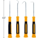 Mini Hook and Pick Set Precision Cleaning and Hobby Tools - 4 Pieces