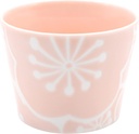 西海陶器(Saikaitoki) Hasami Ware 19229 Hafuri Inoguchi Plum Peach