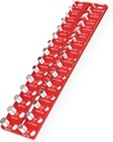 Thread Checker, 49 Nut and Bolt Thread Checker, Screw Size and Thread Identifier Gauge with 15 Standard & 15 Metric &19 Drill Bit Gauges, Bolt Size Finder for Quickly Identify Thread Sizes