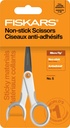 Fiskars Micro Trip Scissors, SoftGrip Precision Cutting Shears, Non-Stick Stainless Steel Blades, 5 inches