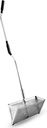 Sand Flea Rake,16-Inches Wide Basket, 52” Long Strong Assembly Handle, Sharp Teeth, Curved Handle Design [3 Pieces Assembly Handle Version]
