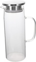 1pc Capacity Glass Cold Kettle Lid Heat Resistant for Iced Tea Beer Homemade Drinks for Thanksgiving Parties Pool Random Style