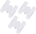 BESTonZON Home Safety Lock Kit 3 Boys and Girls Safety Locks for Cabinets Adhesive Door Lever Locks Prevents Babyproofing Accidents