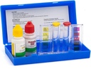 WWD POOL Swimming Pool Spa Water Chemical Test Kit for Chlorine and Ph Test (2 Way Test Kit)