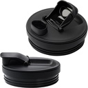 2Pcs Replacement Part Lids for Ninja Blender, 3.35" Inner Diameter, Sip Seal Spout Lids Compatible with Ninja 18oz 24oz 32oz Cups, Fit for Ninja Auto-IQ BL450 BL480 BL490 BL640 BL680 BN400 BN750 BN800