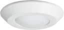 HALO BLD 4 in. White Integrated LED Recessed Ceiling Mount Light Trim at 3000K Soft White,