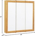 Zenith K24 Med Cab Tri-View Oak