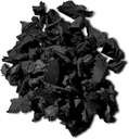 NuPlay Rubber Mulch Playground Flooring - Rubber Nugget Weed Barrier - Flooring for Swing Sets, Play Areas Covers 4 Pack, Black