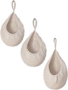 Cabilock Fruit Storage Net Bag Large Volume Fruit Basket for Kitchen Wall Decoration Hanging Basket