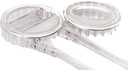 Bump Proof Deadbolt Door Locker, Clear
