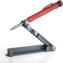 Multifunctional Scribing Tool, Construction Pencil Carpenter Scribe Tool DIY Woodworking Scribe Tool Contour Gauge Scriber Line Maker Measuring Tool Scribing Compass for Wood