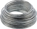 Hillman Steel Wire Rope Picture Hanging Wire, 25', Corrosion Resistant, Holds 30 lbs, Ideal for Crafts & DIY, Silver | 121110