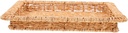 Lightweight Fruit Basket Lid Hand-woven Bread Basket Multi-purpose Kitchen Storage Box