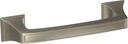 Squared Mulholland Pull - Satin Nickel (Set of 10)