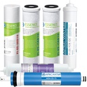 APEC Water Systems FILTER-MAX-ESPH 75 GPD Complete Replacement Filter Set for ESSENCE Series Alkaline Reverse Osmosis Water Filter System
