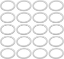 uxcell 20Pcs 26mmx32mmx2mm Aluminum Motorcycle Hardware Drain Plug Washer
