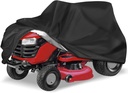 Outdoors Lawn Mower Cover Waterproof Heavy Duty 210D Polyester Oxford UV Protection Lawn Tractor Cover Fits Decks Up to 54" with Drawstring and Storage Bag