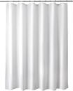 Titanker Waterproof Fabric Shower Curtain Liner Washable, Cloth Shower Liner with Magnets, White Shower Liner Soft Fabric, Lightweight Shower Curtain Liner, 70x72 Inches