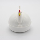 New Chicken-Shaped Egg Cooker – Microwave Egg Boiler & Steamer, 4-Egg Capacity, Kitchen Cooking Tool & Accessories