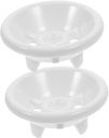 2pcs Urinal Strainer Stoppers Urinal Covers for Splash Prevention Fits Standard Urinals Easy to Clean Bathroom Accessories