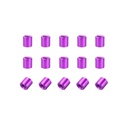 uxcell 15 Pcs M3x6mm Round Aluminum Standoff Column Spacer Female Purple for Drone FPV Quadcopter Racing RC Multirotors Parts DIY