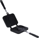 Taiyaki Fish Shaped Cake Pan, Aluminum Taiyaki Fish Waffle Maker Double Pan Machine with Non Stick Cooking Plate for Fish Cake and Japanese Snacks