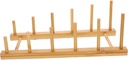 Draining Rack Multi-Functional Dish and Plate Storage Organizer for Kitchen Eco-Friendly and Easy to Clean Vertical Design for Efficient Drying and Space-Saving