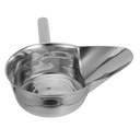 Popcorn Scoop for French Fry Popcorn Snack Packaging Stainless Steel Scraper Spoon Kitchen Grain Scoop