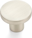 Ravinte 25 Pack Cabinet Knobs Brushed Nickel Kitchen Cabinet Knobs Round Dresser Drawer Pulls Closet Door Pulls 1-1/5 Inch