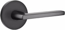 Emtek Dummy Set, Disk Rosette, Helios Lever, Flat Black