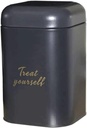 Practical Bread Box Large Capacity Bread Box Black Metal Bread Bin Kitchen Countertop Keep Fresh Bread Storage with Lid Bread Holder Save Space